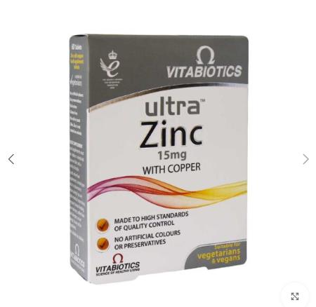 اولترازینک Vitabiotics Ultra Zinc